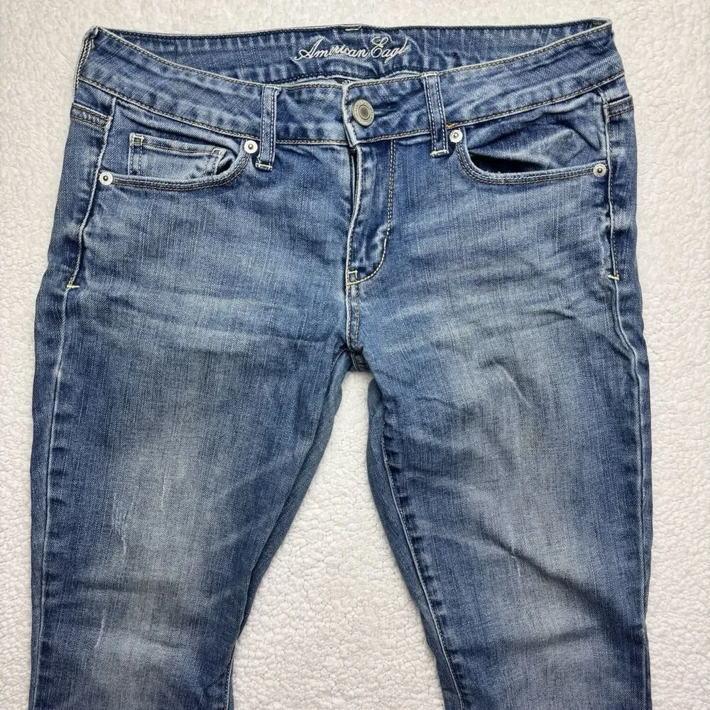 American Eagle Outfitters Skinny Stretch Jeans  Women's Size 10 Short